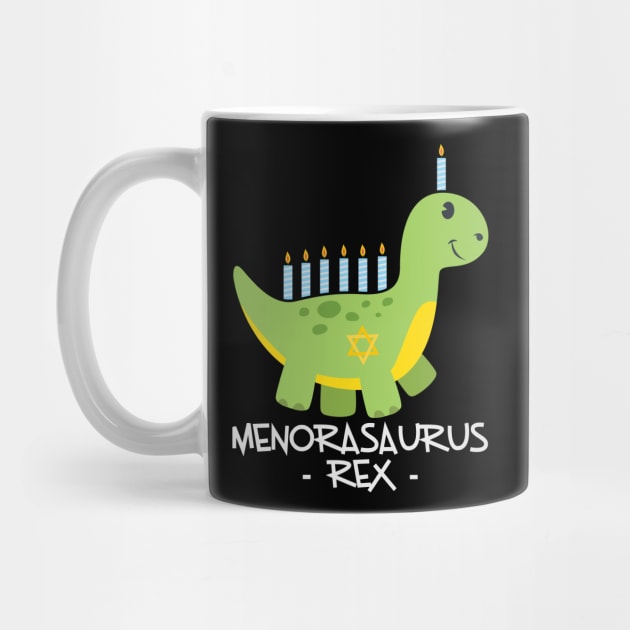 Hanukkah Dinosaur Menorasaurus T Rex Dino Chanukah by teespringplus